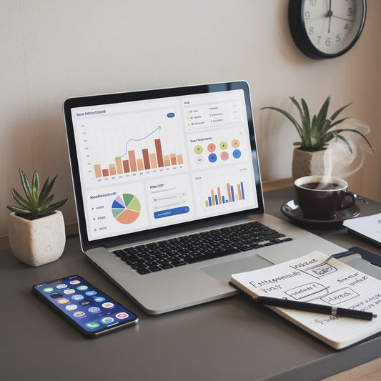 Affiliate marketing beginner creating a digital marketing strategy to earn online through content and SEO