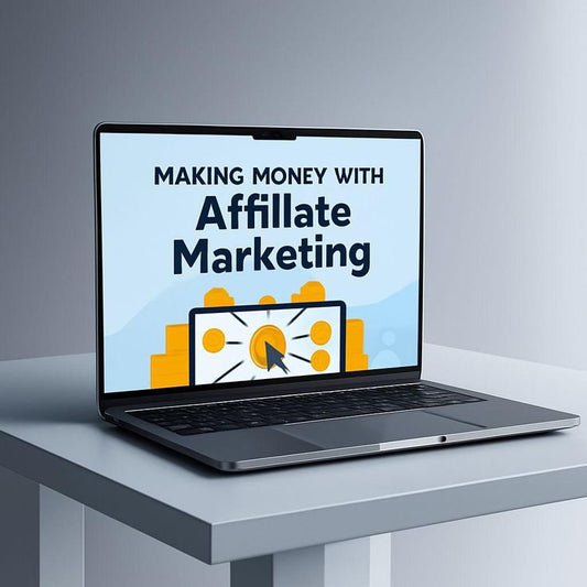 Beginner affiliate marketer researching the best affiliate marketing programs for beginners and building an affiliate marketing strategy in 2026.