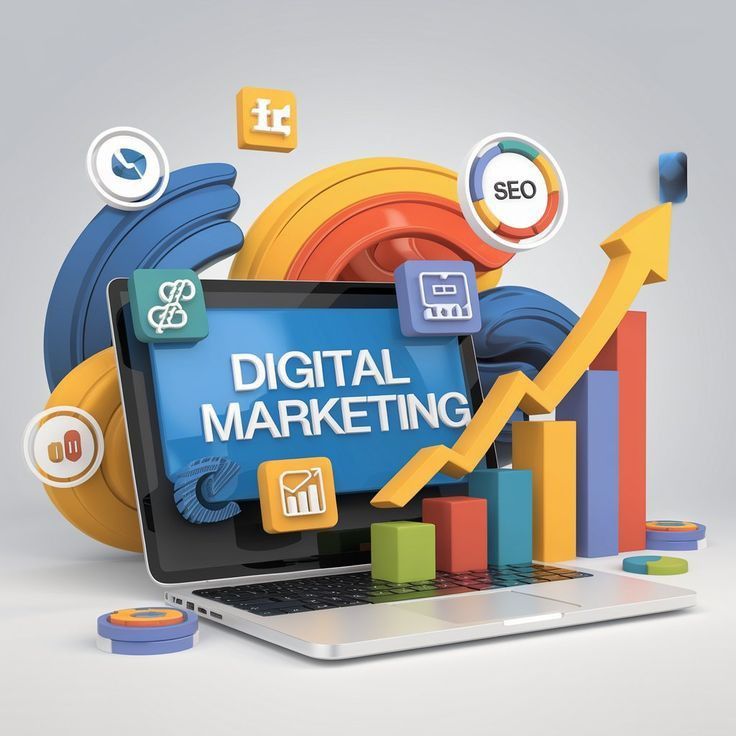 Kenyan small business owner creating a digital marketing strategy for business growth in Kenya