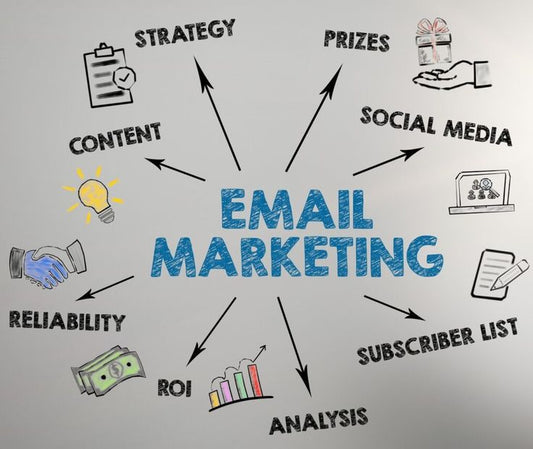 Kenyan small business owner using email marketing software to grow customer relationships and sales in Kenya