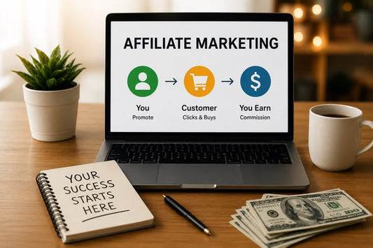 Kenyan entrepreneur learning how to start affiliate marketing in Kenya with no money using free online platforms.